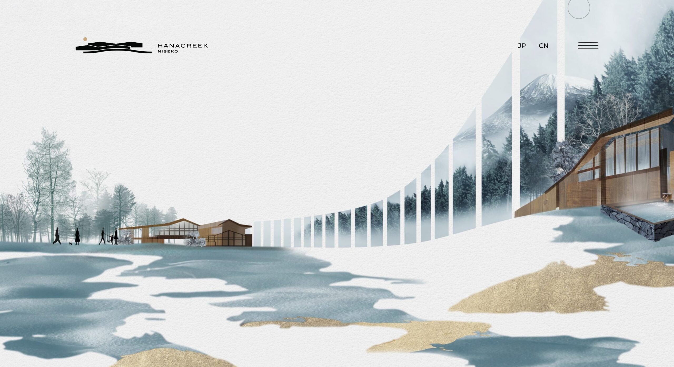 Hanacreek Niseko（ハナクリークニセコ） 公式サイトのスクリーンショット